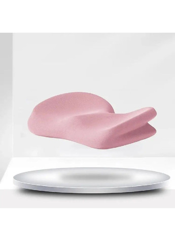 Подушка ортопедическая с эффектом памяти на сиденье кресла стула в автомобиль офис дом 45×40×10 см (482174-Prob) Розовая Unbranded (371425518)