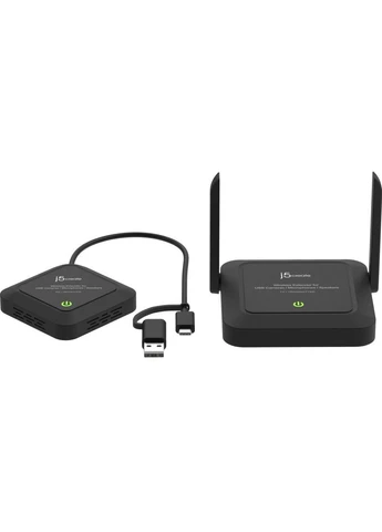 Адаптер extender 25m WIFI 2xUSB-A + USB-C + 3.5mm (JVW120-N) J5create (394399539)
