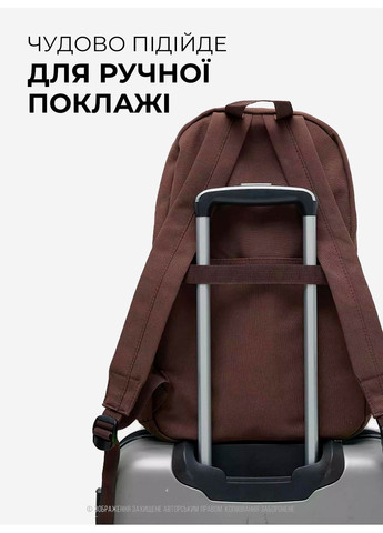 Рюкзак жіночий міський стильний рюкзак для ноутбука чоловічий шкільний спортивний рюкзак для студента місткий Чорний 73651 OnePro (348524972)