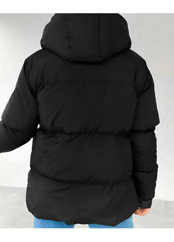 Черная зимняя ✨женская куртка из плащевки канада с качественным пошивом замеры в описании✨ куртка-пальто DK/DL Мода без кордонів