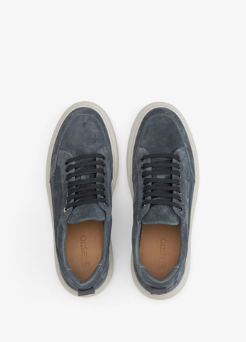 Сірі кеди низькі, колір сірий Estro