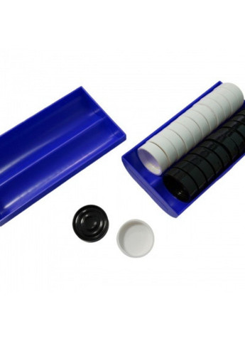 Набор шашек в синем пластиковом футляре. SNS (317171645)