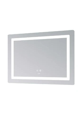 Дзеркало з LED-підсвічуванням Touch антизапотіванням для ванної кімнати регулювання яскравості LIDZ KU2 (375191105)