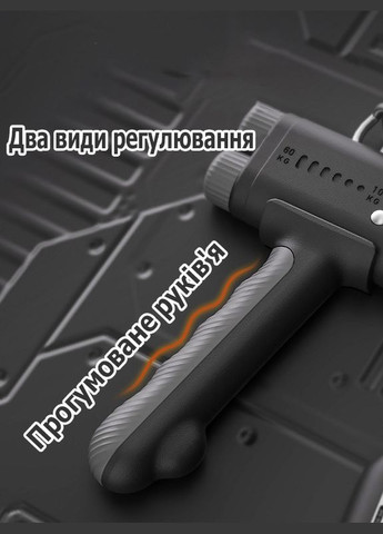 Пружинный эспандер для рук и кисти с регулировкой хвата на рукояти с силой нагрузки 10-60 кг No Brand (314933752)