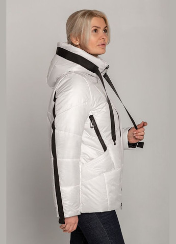 Белая демисезонная куртка женская "регина" MioRichi