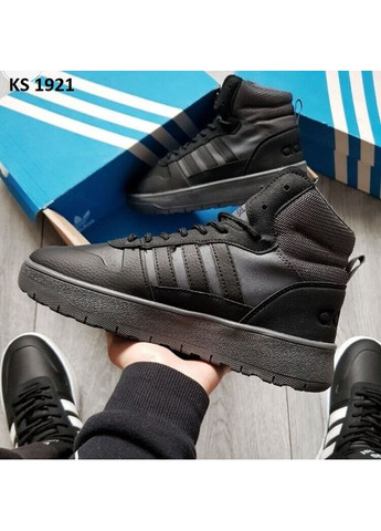 Чорні Осінні кросівки чоловічі adidas ultra boost black gray адідас ультрабуст No Brand