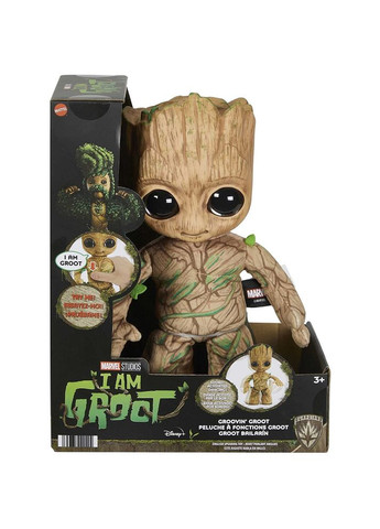 Интерактивная плюшевая игрушка Marvel Guardians of The Galaxy Крутая Группа 28 см HJM23 Fisher Price (316468318)