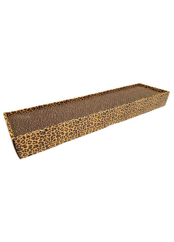 Когтеточка драпак цапка для кошек из гофрокартона ANIMALIER (леопард), 48х12х5 см C6021538 Croci (278308154)