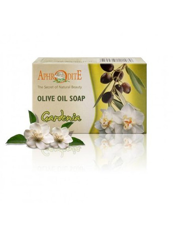 Натуральное оливковое мыло с гарденией 100г (Z77-old) Aphrodite (273257926)