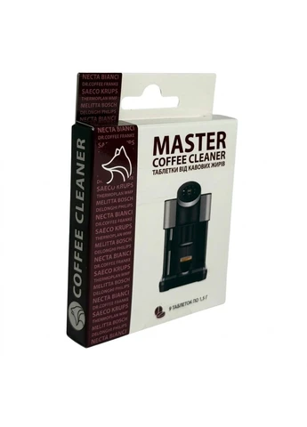 Таблетки для видалення кавових масел Coffee cleaner 9 х 1,5 г Purify agent (401722638)