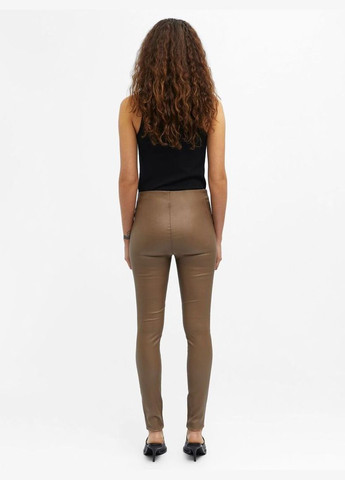 Коричневые легинсы Object