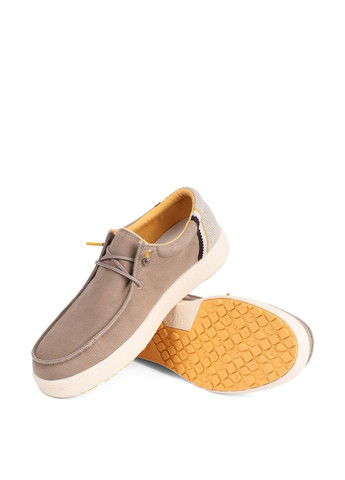 Бежевые мужские туфли cana серый ткань Walk in Pitas