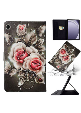 Чохол Smart Case для Samsung Galaxy Tab S6 Lite (2024) 10.4" P620/P625/P627 Black Rose (711286) BeCover (351559809)