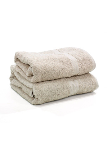 Набір махрових рушників ОЕ0005 50х90, 70х140 Еней-Плюс бежевий