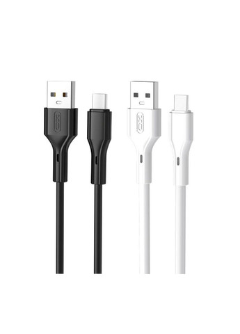 Кабель NB230 Rock Series Type-C 2.4A Цвет Белый XO (337995272)