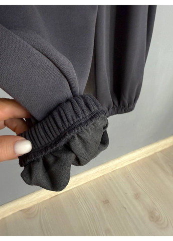 Штани жіночі A-N 27090 джогери спортивні на резинці трикотажні сірі No Brand (359368236)