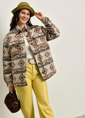 Коричнева демісезонна куртка Veto jeans