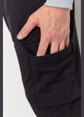 Черные спортивные демисезонные карго брюки Ager