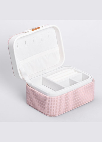 Скринька для прикрас з еко шкіри 15.5×11.5×8.5 органайзер для ювелірних виробів HP-5-37P Yiwu (325922770)