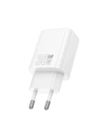 МЗП N63 Gentle PD30W+QC3.0 (1USB-A/1C) + кабель Type-C to Lightning White Hoco (409810674)