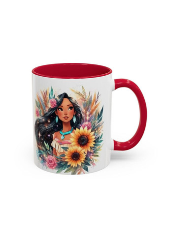 Чашка з принтом "Етнічна краса" 330мл No Brand (368671384)