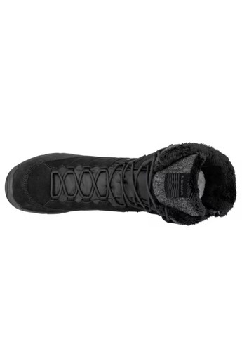 Зимние женские зимние сапожки на замочке black Lowa