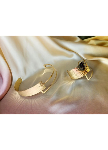 Чокер колье и браслет металлические золотистые No Brand (363867343)