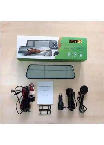 Дзеркало з відеореєстратором L1060 10" 2 камери touch AHD No Brand (332634943)