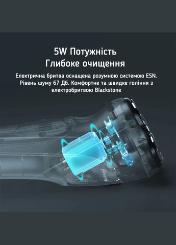 Электробритва BlackStone Black (CN version) Enchen (299173862)