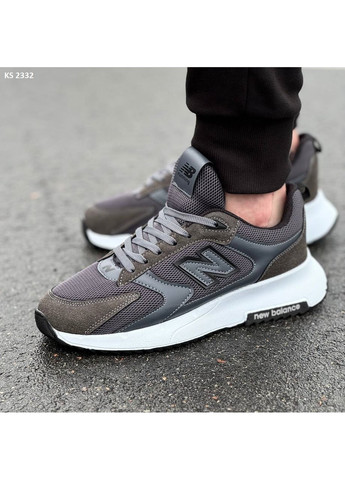 КРОССОВКИ ЖЕНСКИЕ NEW BALANCE DARK GRAY НЬЮ БЕЛАНС No Brand серые демисезоны (369390518)
