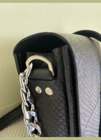 Женская сумка из натуральной кожи черная No Brand (346871798)