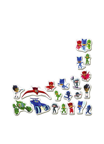 Набір магнітів. Герої в масках. Правила героїв колір різнокольоровий CB-00206252 MAGDUM (314889818)