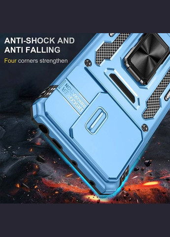 Ударостійкий чохол Camshield Army Ring для Xiaomi Redmi Note 13 Pro 4G / Poco M6 Pro 4G Epik (356096265)