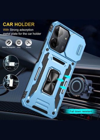 Чехол на Xiaomi Redmi 13C / Poco C65 / для Ксяоми, сяоми, ксиоми редми 13С, поко С65 ударопрочный / Navy Epik (356098433)