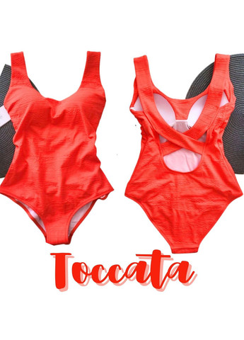 Светло-оранжевый купальник цельный оранжевый tracy psw/1 Toccata