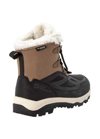 Дитячі зимові черевики для хлопчика Vojo Shell Xt Texapore Mid Brown/Black 35 коричневий (4054101) Jack Wolfskin (366238723)