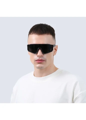 Сонцезахисні окуляри з поляризацією Маска чоловічі 389-540 LuckyLOOK 389-540M (386031481)