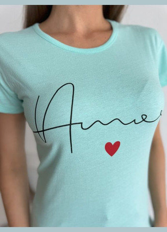 Футболка ISSA PLUS WN20-630 бірюзова Magnet - (301036036)