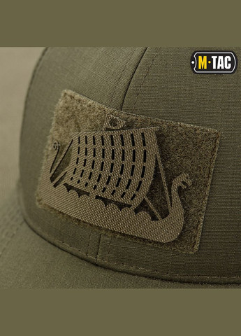 Нашивка Драккар сквозная Laser Cut Ranger Green M-TAC (315047927)