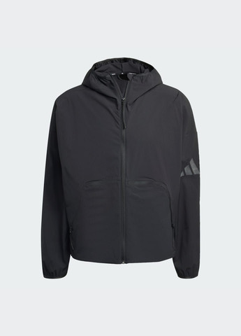 Черная демисезонная ветровка myshelter adidas