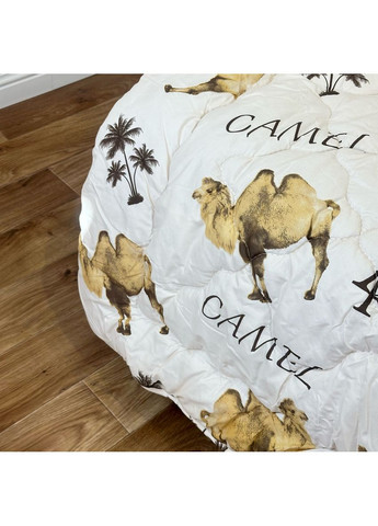 Ковдра євро з верблюжої вовни Camell wool 21429 195х215 см бежева Arda (365964072)