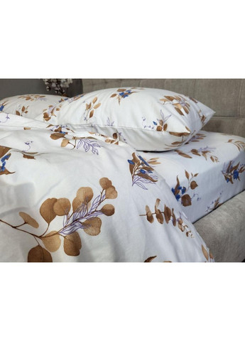 Постельное белье с резинкой Сандра, фланель(байка) Двуспальный размер, наволочки 50/70 No Brand (364217901)