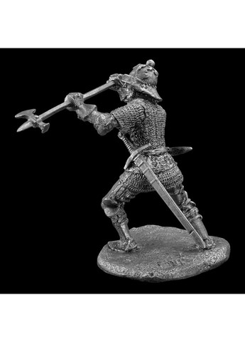 Статуэтка Рыцарь в бригантине, Война роз. Англия. 6,5 см из металла и олова, коллекционная, антиквариат, подарок коллекционеру Artfactory (361859012)