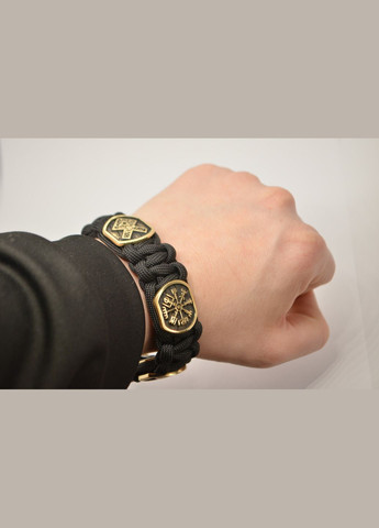 Браслет с Медведем и рунами из паракорда плетения Кобра под заказ цвет и размер + брелок в подарок No Brand (341738673)