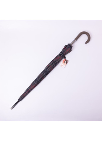 Серый классический зонт-трость полуавтомат из полиэстера 16 спиц диаметр 117 см hp-23-4g Yiwu (370675500)