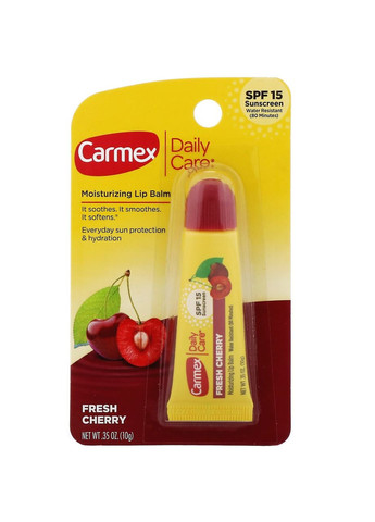 , Daily Care, Зволожувальний бальзам для губ, вишня, SPF 15, 10 г Carmex (263515223)