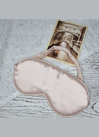 Шелковая маска для сна Oxa / повязка для глаз розовая (20-9) No Brand (330618764)