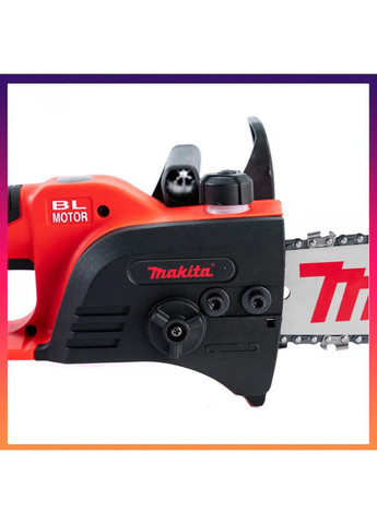 Безщіткова Акумуляторна пила DUC130Z RED (48V 6 Ah) Шина 30См Автозмащування АКБ пила Макіта ГАРАНТІЯ Makita (368682241)