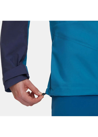 Комбінована демісезонна куртка ammut taiss hs hooded jacket en deep ice-marine Mammut