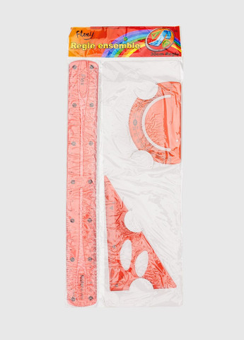 Набор линеек ZI4291 Красный (2000990712233)(SC) shop (2000990712233) No Brand (362704437)